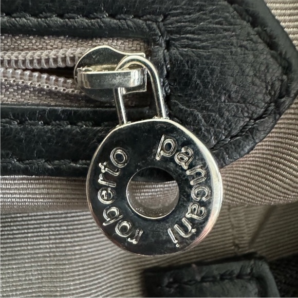 Roberto Pancani Firenze Handwoven Leather Tote Haircalf Mutton Made in Italy - Picture 6 of 11